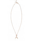 Collier personnalisé - Majuscule sur chaine sparkle