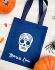 Tote bag Halloween - Personnalisation phosphorescente