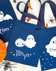 Tote bag Halloween - Personnalisation phosphorescente