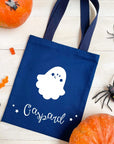 Tote bag Halloween - Personnalisation phosphorescente