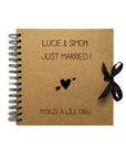 Album photo personnalisé en Kraft - Mariage