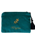 Pochette en velours personnalisée - Cadeau fête des mères