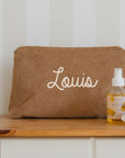 Trousse personnalisée velours côtelé