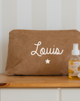 Trousse personnalisée velours côtelé