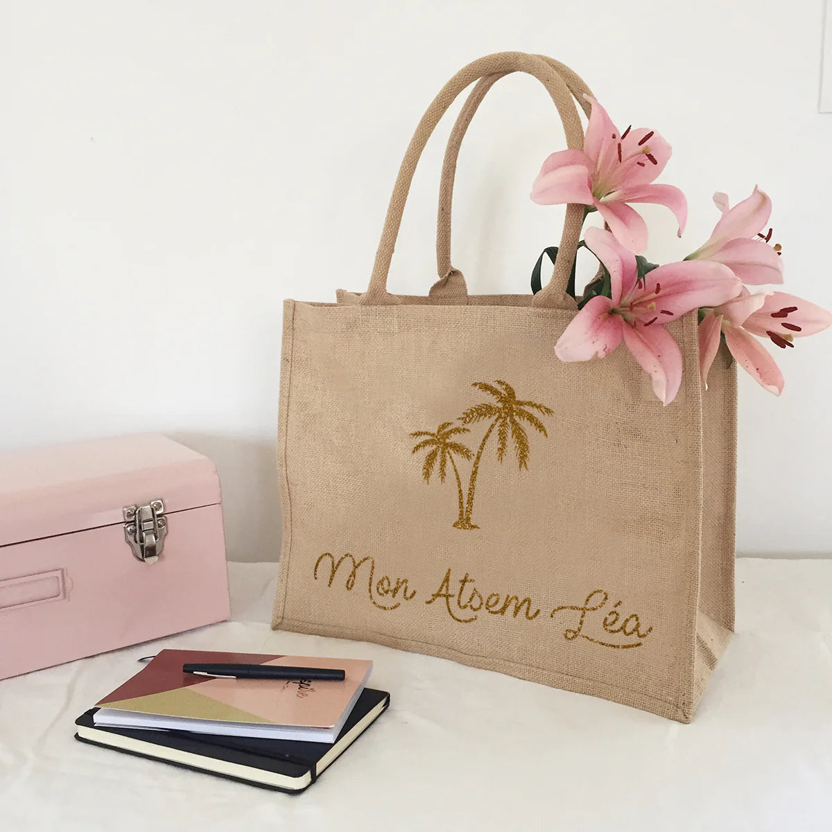 Cadeau maîtresse Cabas de plage personnalisé – Little Boudoir