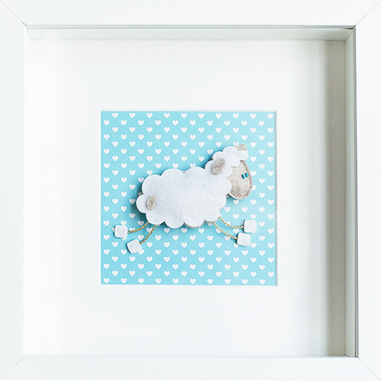 Tableau déco enfant et bébé personnalisé - Mouton