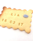 Biscuit personnalisé naissance