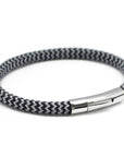 Bracelet homme personnalisé acier - Le voyageur