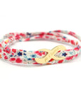 Bracelet liberty personnalisé - Infini plaqué or