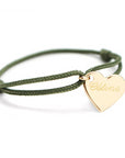 Bracelet personnalisé - Cordon Cœur