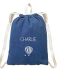Sac à dos en jean personnalisé