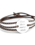 Personalized bracelet - Amazone Family Silver