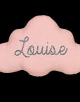 Personalized cloud linen night light with music option