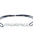 Bracelet  personnalisé homme - Mot sur cordon