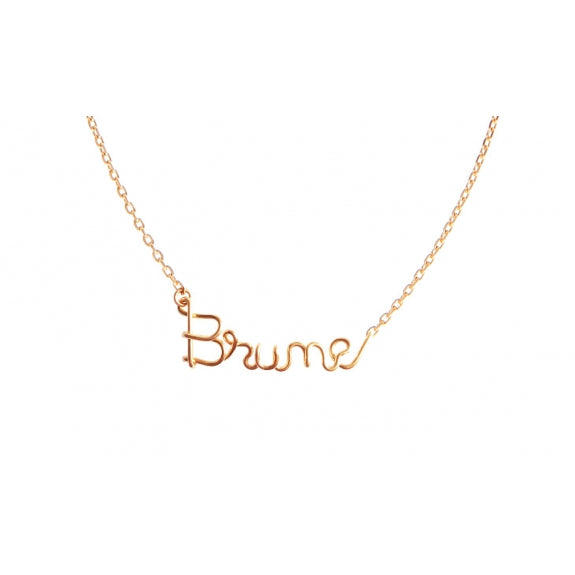 Collier personnalisé - Mot sur chaîne kids