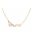 Personalized necklace - Word on kids chain