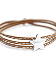 Personalized bracelet - Amazone Star Silver