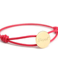 Bracelet personnalisé - Cordon Médaille