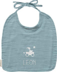 Personalized baby bib - Cotton gauze