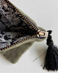 Pochette en velours personnalisée