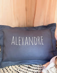 Personalized baby cushion - Linen