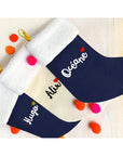 Personalized Christmas Sock - Fur