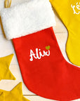 Personalized Christmas Sock - Fur