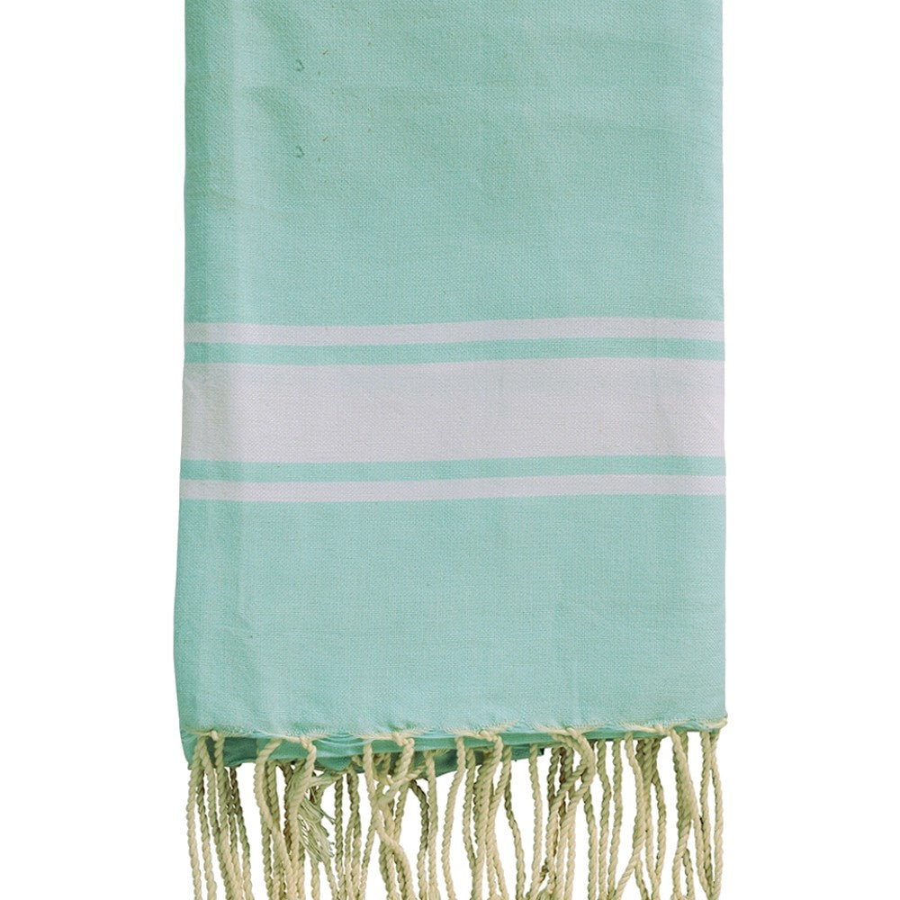 fouta-vert-d-eau-personnalisable