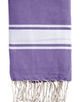 fouta-violet-personnalisation-plage-soleil-bronzage-frange-artisanal