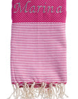 fouta-nid-abeille-brodee