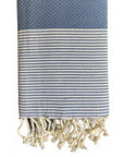 fouta-nid-d-abeille-rayé-bleu-jean-plage-soleil-serviette-mer-personnalisable-texte-prenom-cadeau-adulte-unique