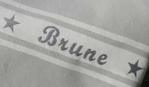 Fouta plate enfant personnalisable - Gris clair