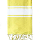 Fouta plate personnalisable - Jaune