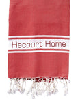 Fouta plate personnalisable - Moutarde