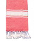 fouta-enfant-corail-personnalisable-soleil-plage-serviette