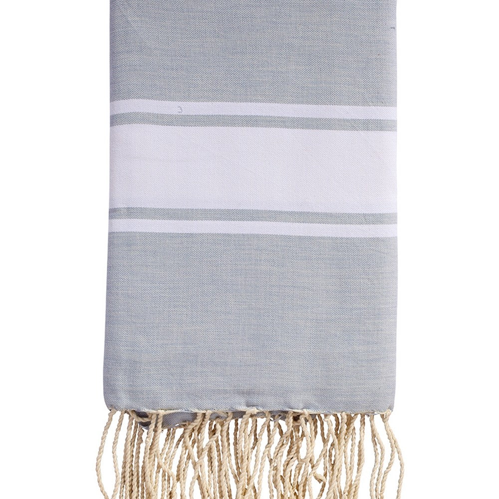 fouta-gris-perle-personnalisation-plage-soleil-bronzage-frange-artisanal