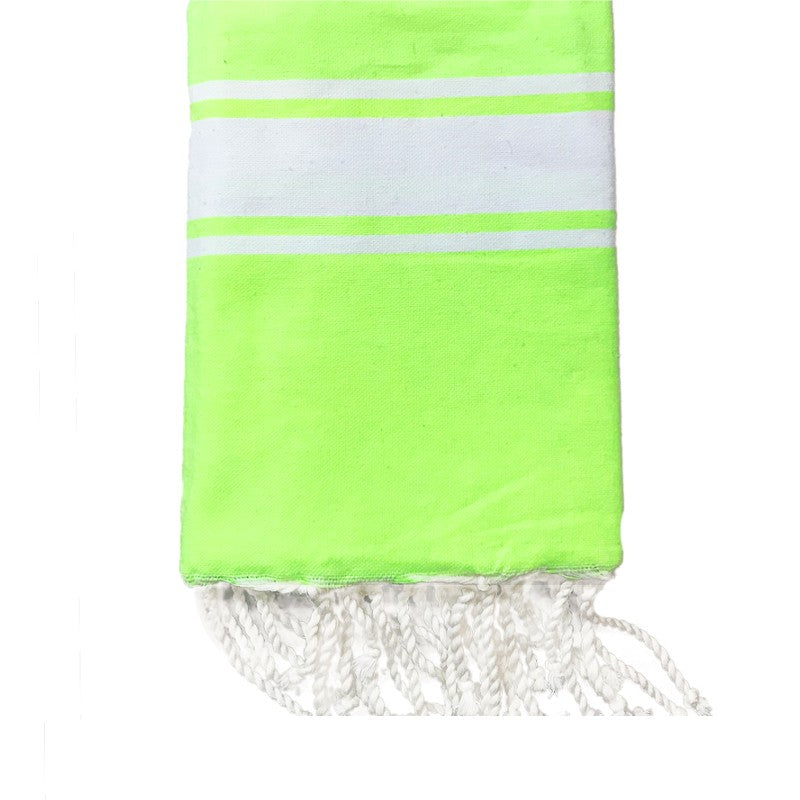 fouta-enfant-jaune-fluo-personnalisable-soleil-plage-serviette