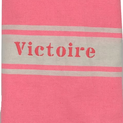 Fouta plate enfant personnalisable - Jaune fluo