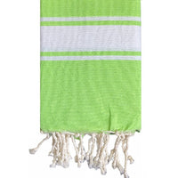 Fouta plate enfant personnalisable- Vert prairie