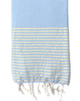 fouta-plate-lurex-bleu-clair-personnalisable-cadeau-adulte-plage-mer-soleil-serviette