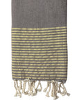 fouta-plate-lurex-petrole-personnalisable-cadeau-adulte-plage-mer-soleil-serviette