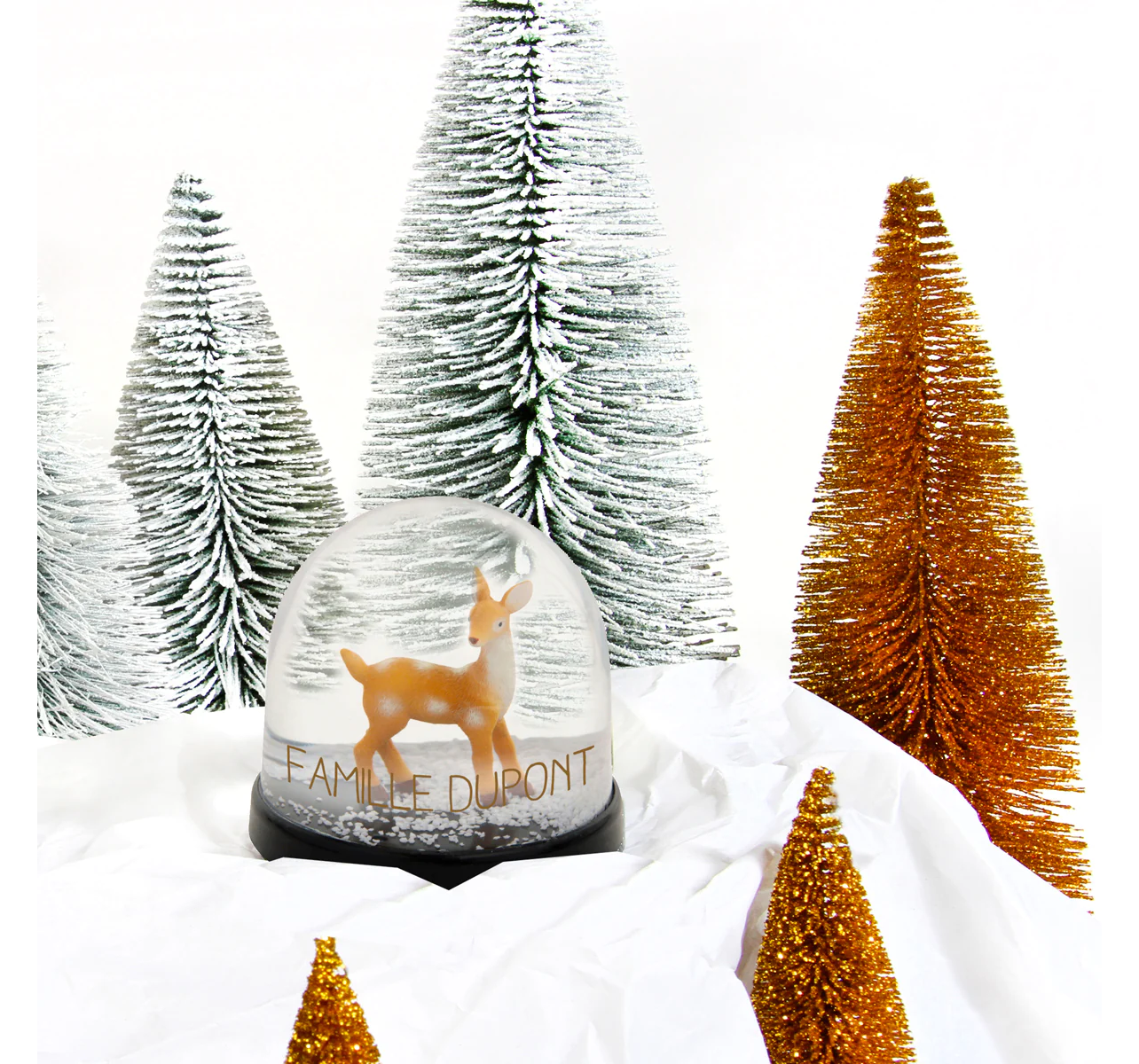 Snow globe - Animal or Santa Claus 