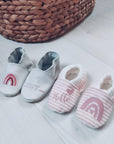 Chaussons bébé personnalisés - Mademoiselle