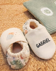 Chaussons bébé personnalisés - Savane