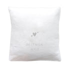 Coussin en lin personnalisé - Cadeau de mariage