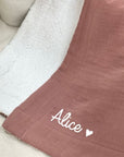 Personalized Blanket - Double Gauze and Fur