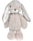 Doudou lapin personnalisé Gris clair