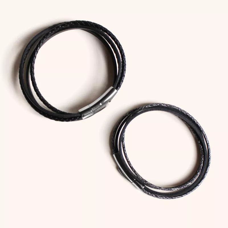 Duo de  bracelet personnalisé homme et femme 2