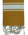 Fouta plate enfant personnalisable - Moutarde