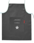 Personalized children's kitchen apron - COATED LIN